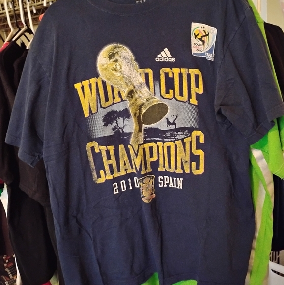 Adidas World Cup Champions T-Shirt - Picture 2 of 4